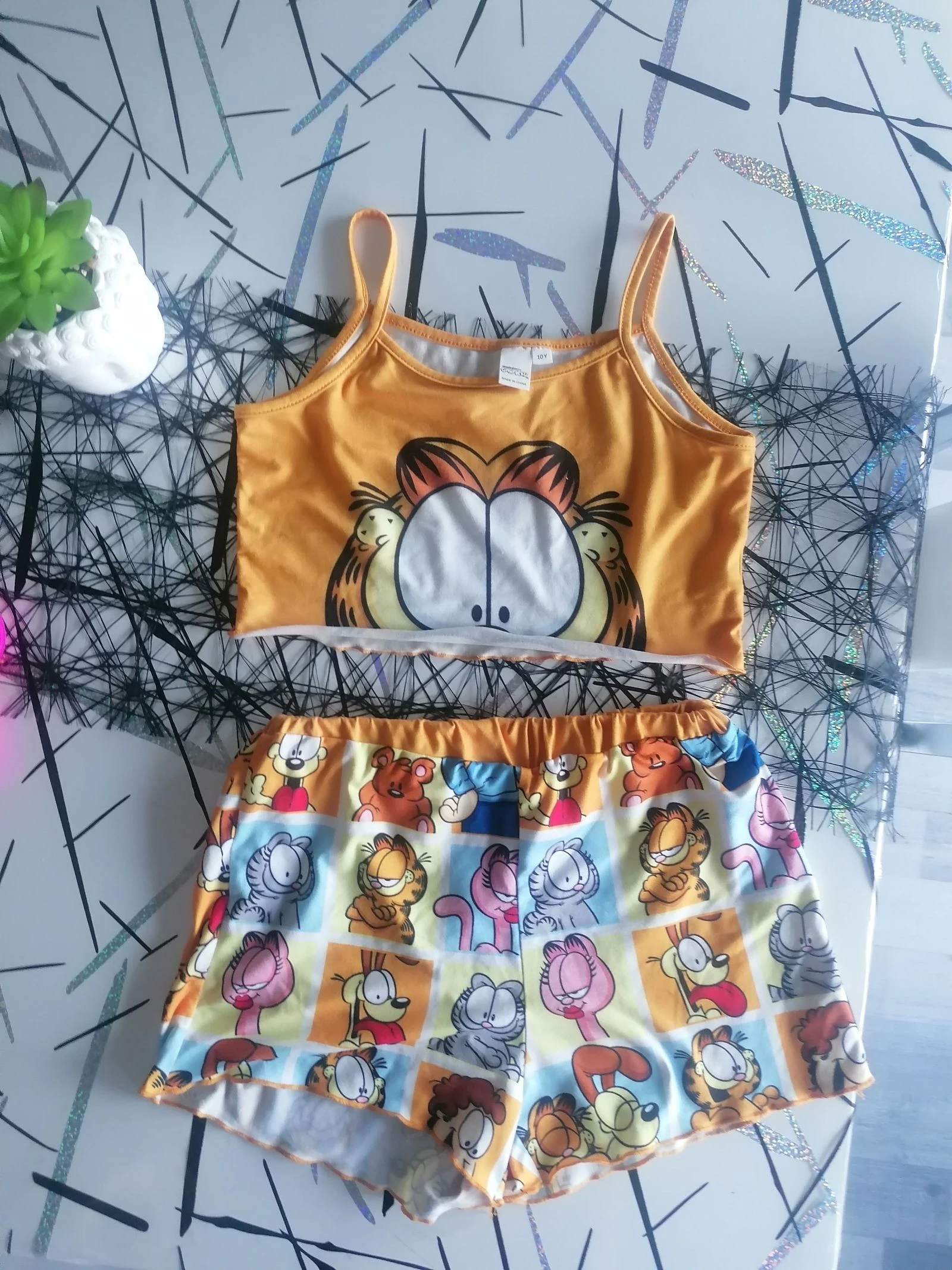 Pijama corto Garfield 🐱 T 10 años – photo 2